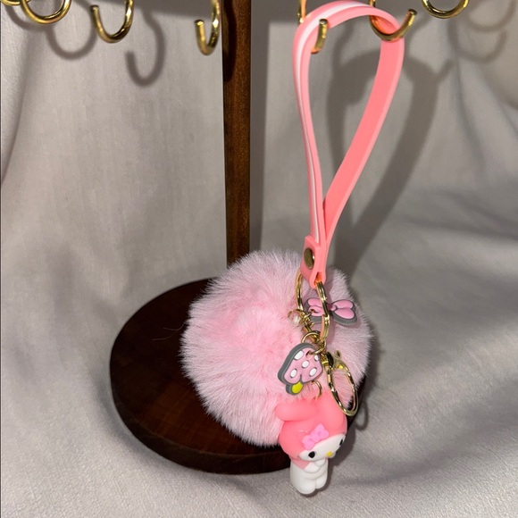 Hello Kitty Pink and White Key & Card Holder - Picture 4 of 5